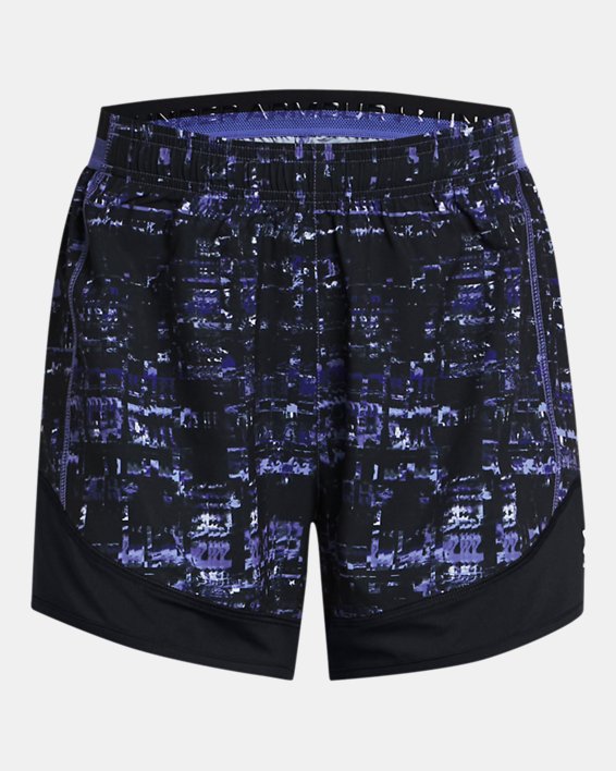 Women's UA Challenger Pro Printed Shorts, Purple, pdpMainDesktop image number 4